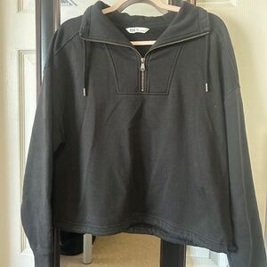 Black Quarter Zip